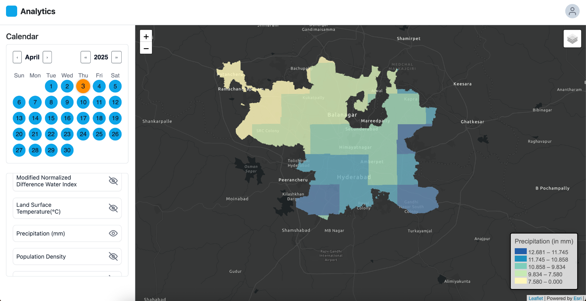 Mosquito Breeding Hotspot Prediction Tool